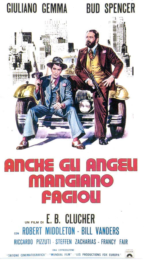 Scena dal film Anche gli angeli mangiano fagioli